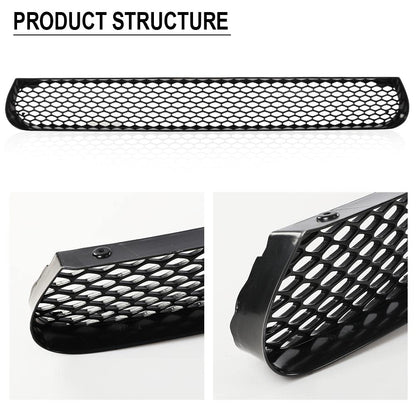 G-PLUS Front Bumper Body Kit Compatible with Dodge Charger 2015 2016 2017 2018 2019 2020 2021 2022 SRT Style 9PCS, Black