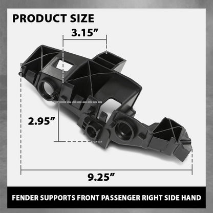G-PLUS Front Right Fender Support, Compatible with Audi Q5 SQ5 2018-2023, Passenger Side, 80A807284A, AU1043116
