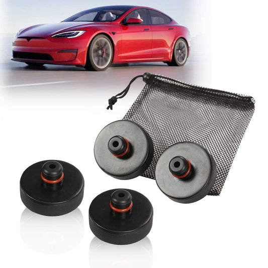 G-PLUS Jack Lift Pad Compatible with Tesla Model 3 /Model Y/Model S/Model X,Car Rubber Jack Lift Pad Adapter Tool 4 Pcs