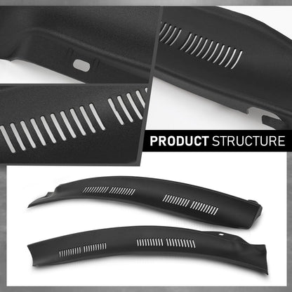 G-PLUS Windshield Wiper Cowl Screen Cover Pair Compatible with Benz W210 E-Class E320 E300 E430 1995-2003 2108311058, 2108310958