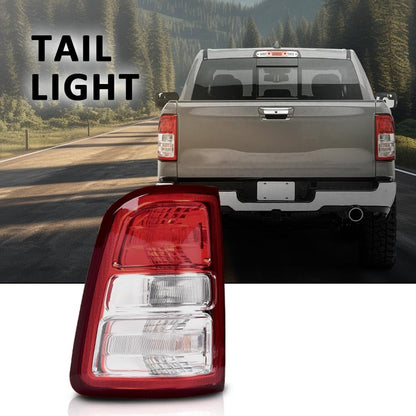 G-PLUS Tail Light Brake Lamp w/Bulb Left Driver Fit Dodge Ram 1500 2019-2023/Not Fit Ram 1500 Classic Models and LED Type Tail Light Models Luces Traseras Rear Brake Lamps Assembly