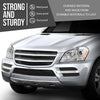 G-PLUS Pair Left Right Fog Light Grill Trim Cover Compatible with Benz X164 GL-Class 2008-2012 Fit GL350 Bluetec 4Matic 3.0L V6 - Diesel 2010-2012 1648847322, 1648847422 Silver
