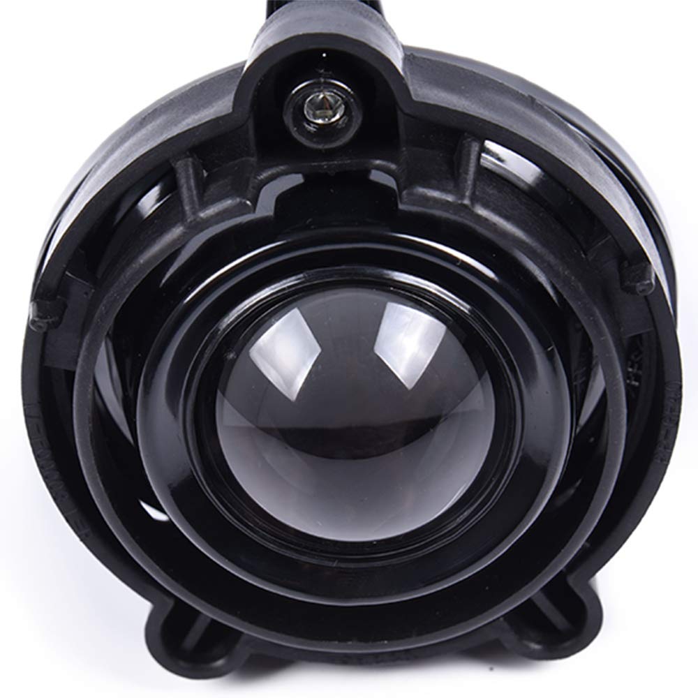 G-PLUS Fog Lights Compatible with Chevy Equinox Impala Malibu Monte Carlo Traverse/Compatible with Buick Allure Rainier Enclave Lucerne Projector Driving Fog Lamp Assembly GM2593157 10335108