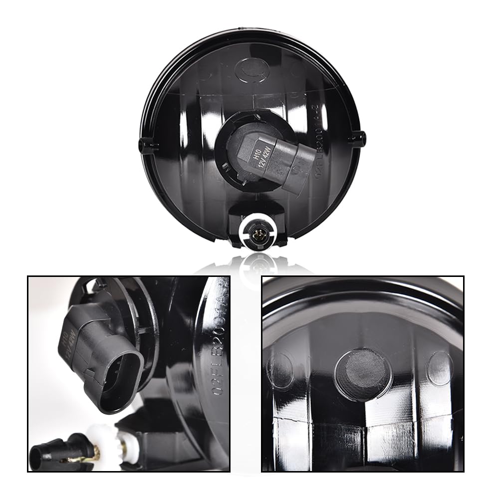 G-PLUS Front Bumper Fog Lights Assembly Compatible with Nissan Altima Sedan 2013 2014 2015 TO2592117, TO2592117, 81211-AA030, 81211-AA030 neblineros para autos delantero faros antiniebla Yellow lens