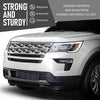 G-PLUS Front Bumper Trim Molding Compatible with Ford Explorer 2018 2019 JB5Z8419BA Glossy Black