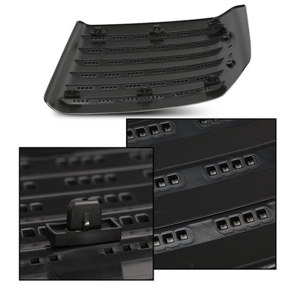 G-PLUS Hood Top Grille Right Passenger Side Compatible with Chevy Silverado 2500 HD 2011-2014/Fit Chevy Silverado 3500 HD 2011-2014 22753693 GM1239107