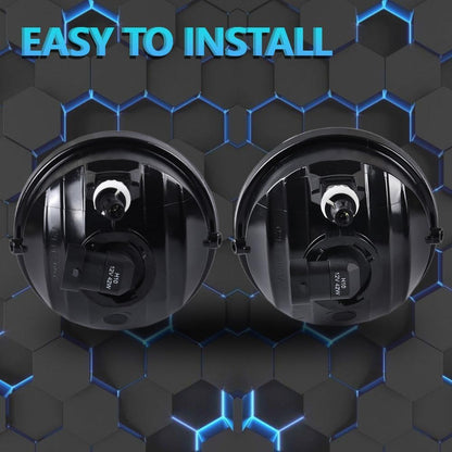 G-PLUS Front Bumper Fog Lights Assembly Pair Compatible with Toyota Tacoma 2005-2011/ Fit Tundra 2007-2013 neblineros para autos delantero faros antiniebla Clear lens