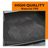 G-PLUS Rear Trunk Cargo Liner Mats Fit for Honda HRV 2023 2024 2025, TPE Custom Fit All Weather Full Cover Protection Cargo Mats Black