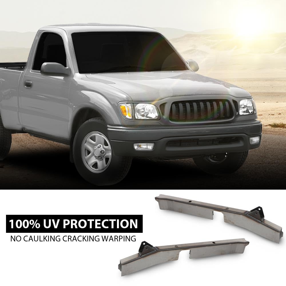 G-PLUS Mid Frame Rust Repair w/Spring Mount Driver and Passenger Side Compatible with Toyota Tacoma Regular Cab 2WD 4WD Prerunner 1996-2004/Not Fit Extended Cab