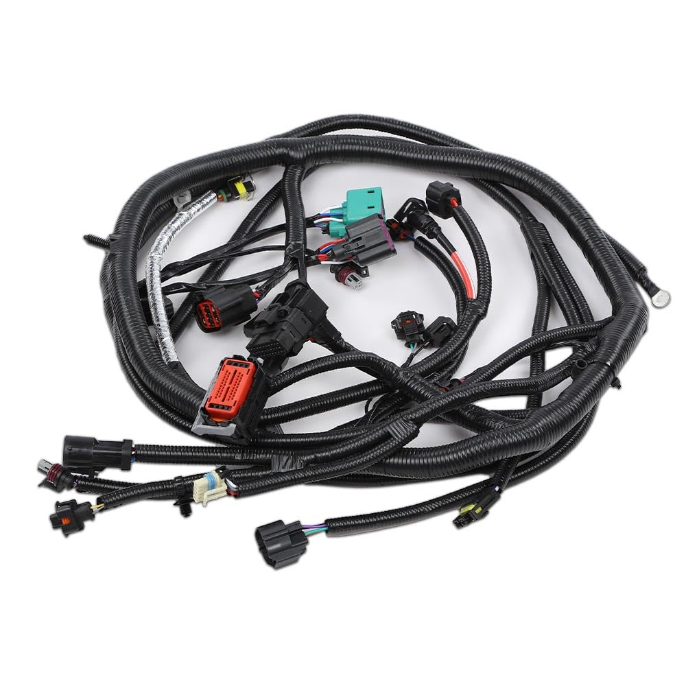 G-PLUS Engine Wiring Harness Compatible with 2005 2006 2007 Ford F250 F350 F450 F550 Super Duty 6.0L Diesel Engine (Only fit for 11/4/2004 and later build),5C3Z-12B637-BA, 5C3Z12B637BA, D450-637-BA-M7