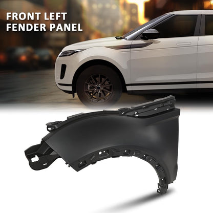 G-PLUS Front Left Fender Panel Compatible with Evoque 2012-2018 Black