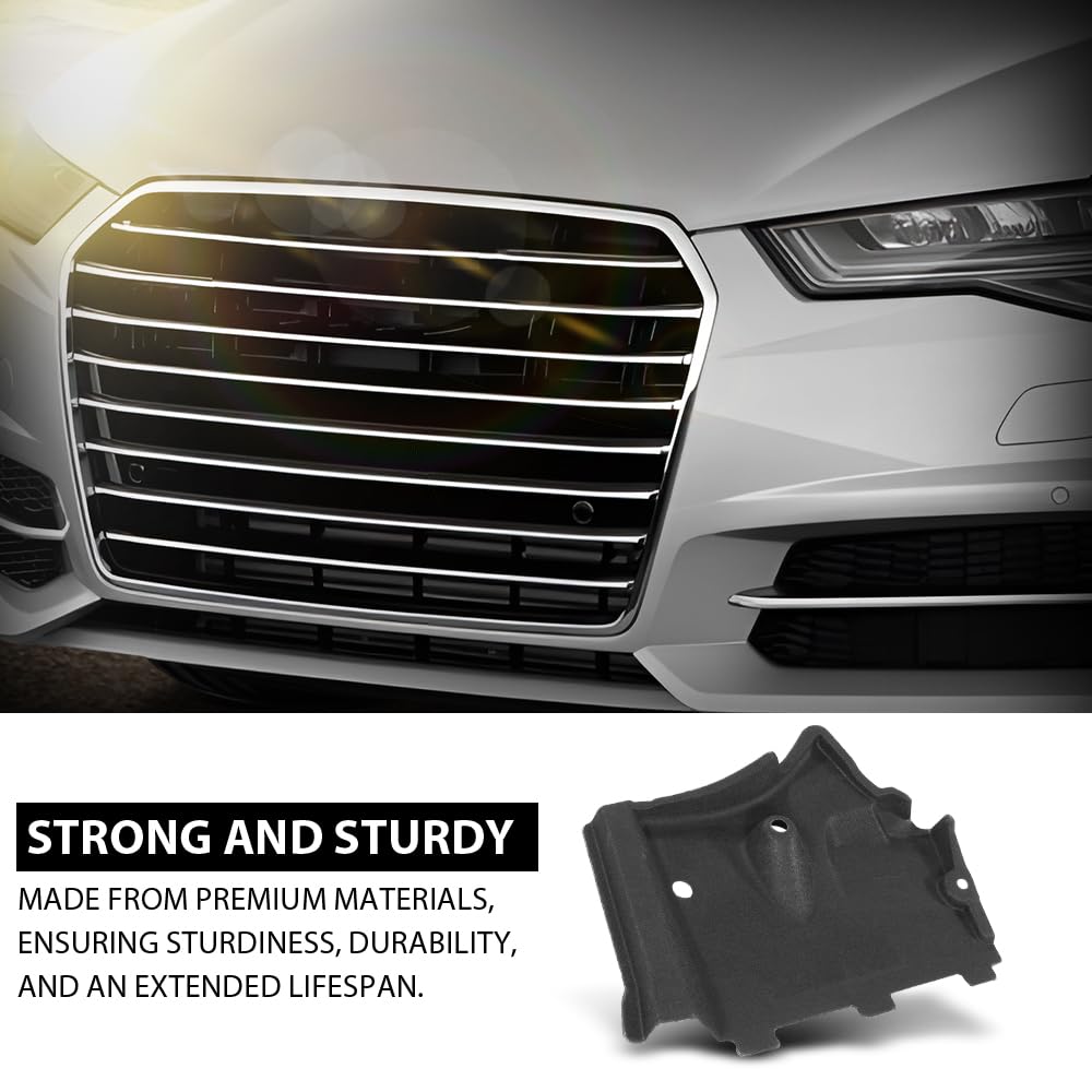 G-PLUS Front Left Underbody Splash Shield Guard Cover, Compatible with Audi A6 S6 A7 2011-2017/ A6 Allroad 2013-2017, 4G0825201, 4G0825201B