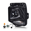 G-PLUS Headlight Headlamp Assembly w/Bulbs Compatible with Chevy Blazer 2019-2021 84588815, GM2502492, 84788649 Clear Lens Black Housing Left Driver Side Bumper Headlamps,faros delanteros