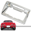 G-PLUS Rear License Plate Bezel Housing Frame Compatible with Chevy Corvette 1968 1969 1970 1971 1972 1973 3919715 Chrome