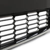 G-PLUS Front Bumper Lower Grille Compatible with Chevy Sonic LS/LT/LTZ 2012-2016 Chrome Grill Shell Trim w/Black Insert 95227395 GM1036139