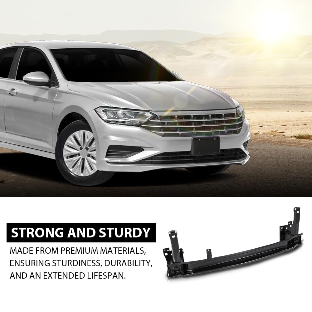 G-PLUS Front Bumper Reinforcement Bar Replacement Compatible with Volkswagen Jetta 2019-2020