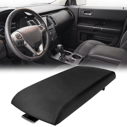 G-PLUS Armrest Center Console Lid Cover Compatible with Ford Flex 2013-2017 Black EA8Z7406024AA, DA8Z7406024AA, FA8Z7406024AA