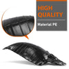 G-PLUS Front Left and Right Fender Liner Set Compatible with Nissan 370Z 2009-2020 638441EA0A, NI1249121, 638451EA0A, NI1248121 Black