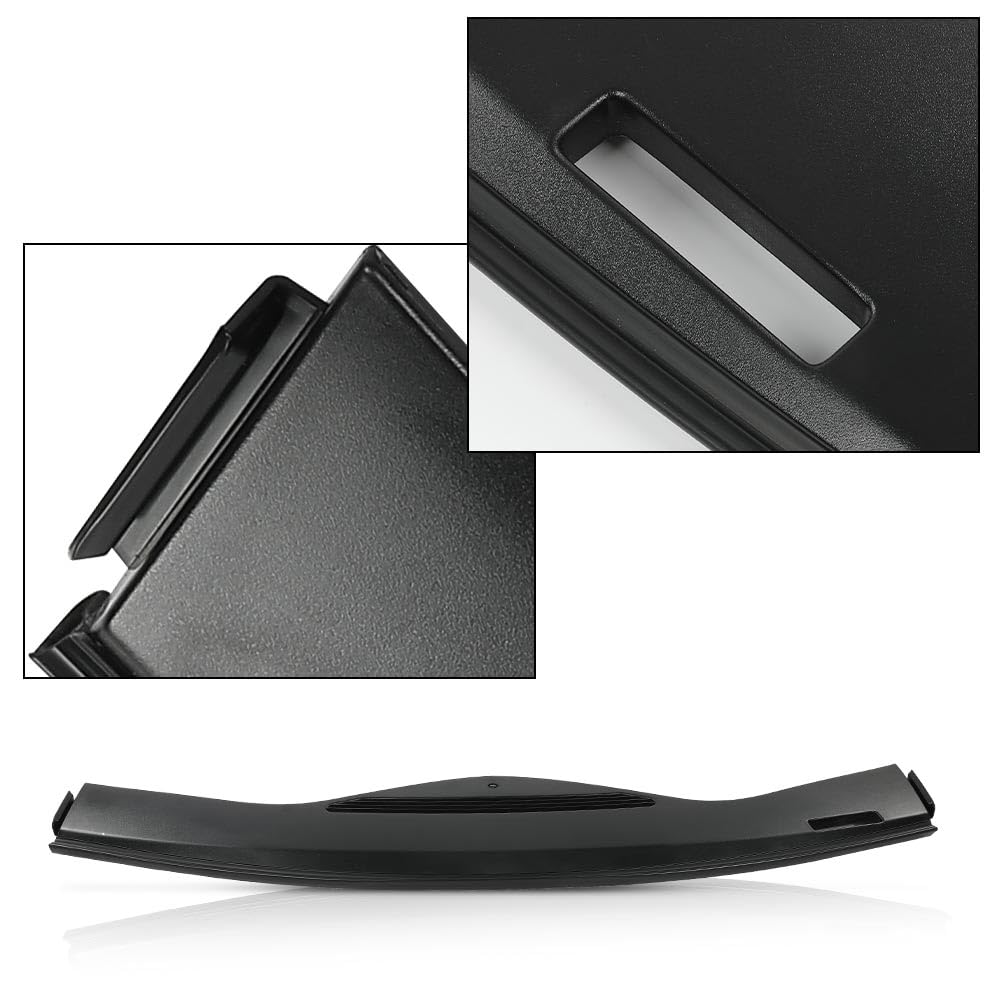 G-PLUS Upper Dash Panel Trim Defrost Vent Panel Bezel Compatible with Pontiac G6 2005 2006 2007 2008 2009 2010 10449598 Black ABS Plastic