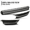 G-PLUS Front Bumper Radiator Lower Grille and Grill Fog Light Cover Compatible with Volkswagen Passat 2012-2015 561853665E 561853666C 561853677