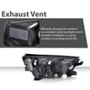G-PLUS LED DRL Headlight Compatible with Buick Encore 2017-2022 Headlamp w/Bulbs Clear Lens Black Housing Amber Reflector Left Driver Bumper Headlamps,faros delanteros