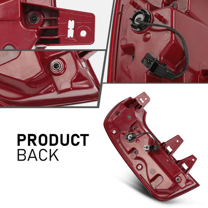 G-PLUS Rear LED Tail Light Assembly Brake Lamps Right Side Compatible with Kia Telluride EX SX 2020-2022 LED Model Only 92402S9100, KI2805165 Luces Traseras Rear Brake Lamps Assembly