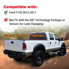 G-PLUS 4pcs Fender Flares Compatible with Ford F150 2015-2017 Styleside Models Only with 67.0" 78.8" 97.4" Bed(Not fit w/68T Technology Package/Sensors for lane changing) Smooth Riveted