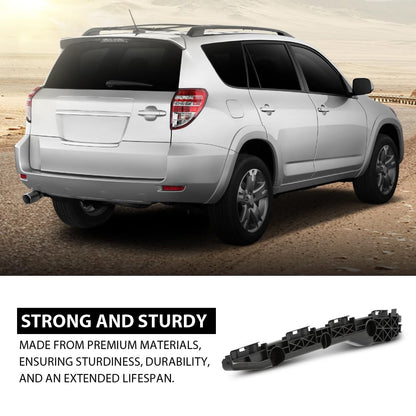 G-PLUS Bumper Bracket Rear Passenger Side Compatible with Toyota RAV4 (submodel: Base, Limited, Sport) 2006-2012 521550R010, TO1143107