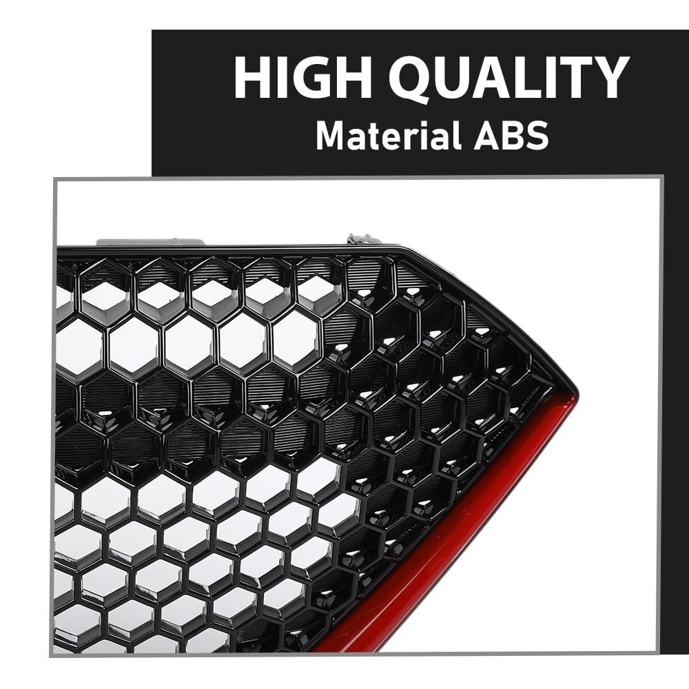 G-PLUS Front Bumper Grill Replacement Grille Compatible with Subaru WRX 2022-2024 91121VC200, SU1200198