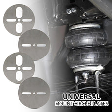 G-PLUS Air Ride Mount Plates for Universal 2500 2600 Air Bags Upper Lower Brackets Close-up View
