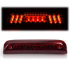 G-PLUS High Mount Rear 3rd Third Brake Light Compatible With 2014-2018 Chevy Silverado GMC Sierra 1500 2500 HD 3500 HD LED Cargo Tail Lamp Black Housing Red Lens