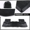 G-PLUS Floor Mats Compatible with Honda Pilot 2023-2025 TPE All Weather Full Cover Protection 4 Piece Black Floor Liners