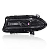 G-PLUS Headlight Fit for Dodge Charger 2015-2021, Left Bumper Headlamps,Clear Lens Black Housing Amber Reflector, CH2503270,faros delanteros