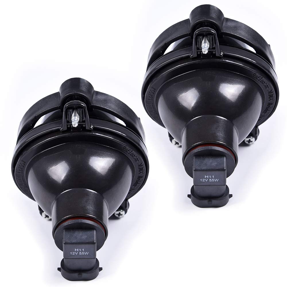 Compatible For Chevy Equinox Impala Malibu/Compatible for Buick Rainier Enclave/Compatible for Cadillac CTS/Compatible for Saturn Ion Vue/Fog Light Kits With Bulbs