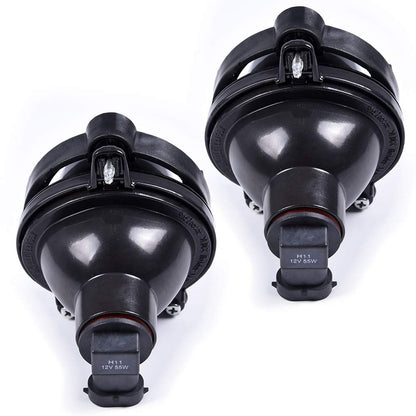 Compatible For Chevy Equinox Impala Malibu/Compatible for Buick Rainier Enclave/Compatible for Cadillac CTS/Compatible for Saturn Ion Vue/Fog Light Kits With Bulbs