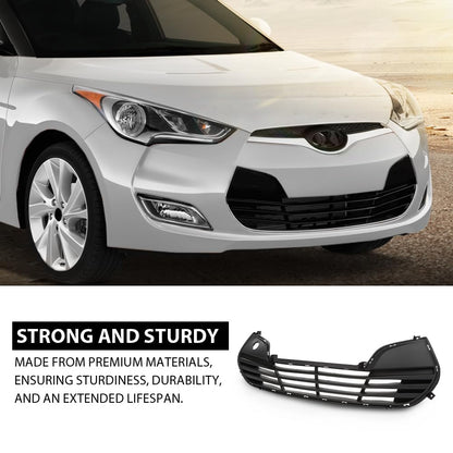 G-PLUS Front Bumper Grille Grill Compatible with Ve.loster 2012-2017 865602V000, HY1036126
