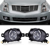 G-PLUS Fog Lights Compatible with Chevy Malibu 2013-2015 /Fit Chevy Malibu Limited 2016 /Fit Saturn Astra 2008-2009 Clear Lens Black Housing Fog Lamps 94708773 94708774 116-01278R GM2592301