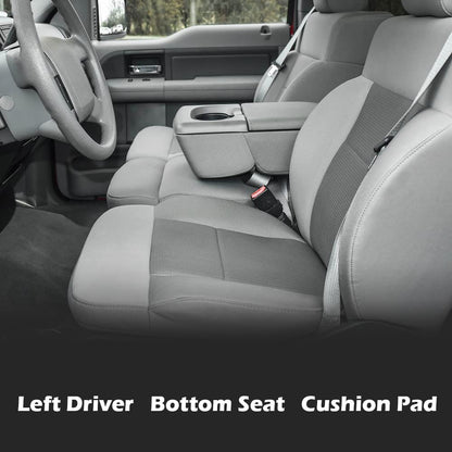 G-PLUS Left Front Driver Side Seat Bottom Foam Cushion Pad Compatible with Ford F150 2004-2008 Lariat, XL, XLT, STX, FX2, FX4, and King Ranch