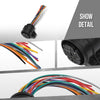 G-PLUS Transmission Connector 16-Pin Plug w/Wires Fit Audi A4 allraod Quattro 2012-2016 Fit Audi A6 allraod Quattro 2001-2005 3D0973993 Black
