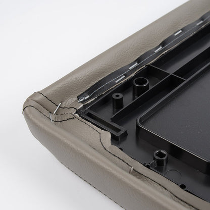 G-PLUS Front Armrest Center Console Lid Repair Kit Assembly with the Latch Replacement for 2007-2013 Chevy Silverado Avalanche Suburban Tahoe GMC Sierra Yukon Pickup Truck 20864154 924-835 Light Grey