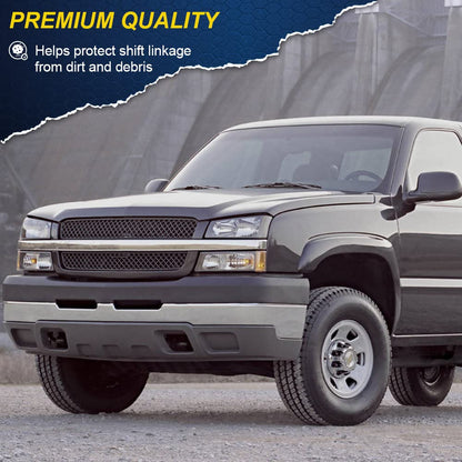 G-PLUS Shifter Lever Handle Boot Seal Compatible with 00-06 Chevy Silverado Sierra & More Car