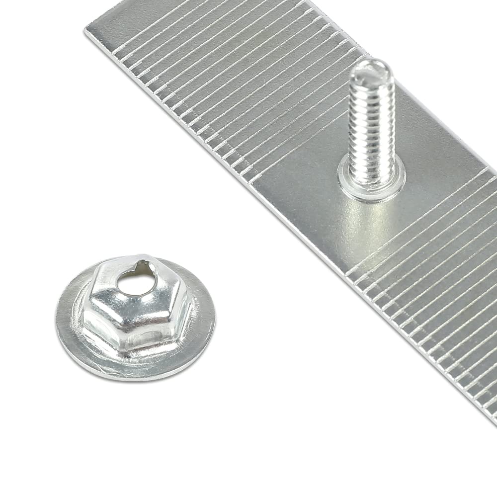 G-PLUS 1/2"-2-1/2" Compatible with Ford Body Fender Door Belt Trim Molding Push Clips 10pcs