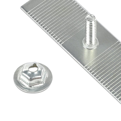 G-PLUS 1/2"-2-1/2" Compatible with Ford Body Fender Door Belt Trim Molding Push Clips 10pcs