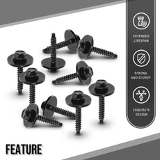 G-PLUS Fender Liner Bolts for GMC Chevy 2008-2021 Torx Screw Product Features
