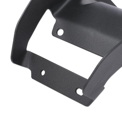 G-PLUS Running Board Mounting Brackets Compatible with Ford F150 2015 2016 2017 2018 2019 2020 2021 2022 Black Rectangular Set of 2
