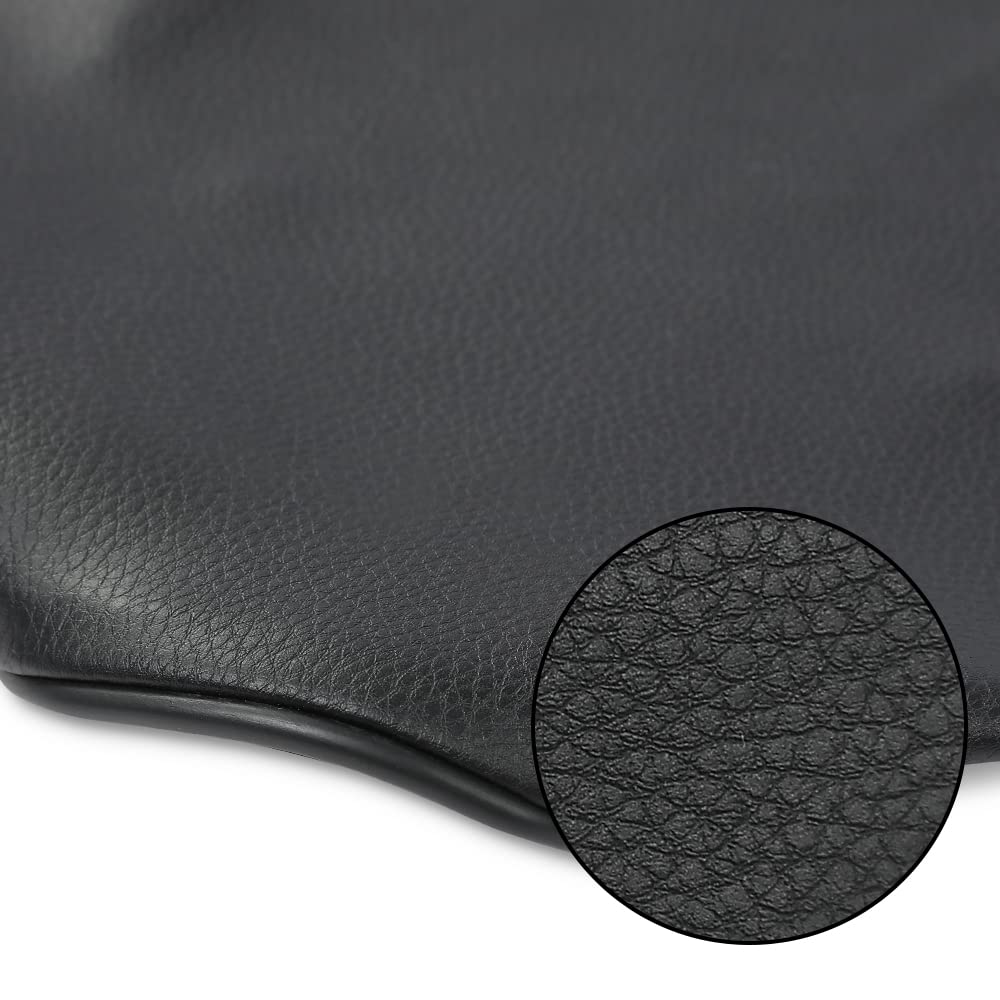 G-PLUS Seat Cover Synthetic Leather Black Compatible with 1979-1987 Yamaha QT50 MA50 Seat Cover