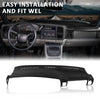 G-PLUS TPE Dashboard Dash Cover Molding, Compatible with Chevy Silverado GMC Sierra 1500 2500 1999-2006/ Chevy Avalanche Suburban Tahoe GMC Yukon/XL 2000-2006