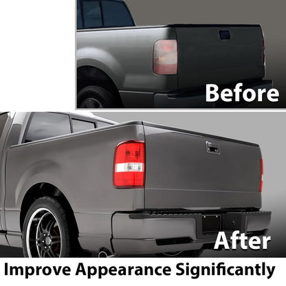 G-PLUS Tail Light Lamp w/o Blubs Lens Left Side Compatible with Ford F150 King Ranch, Lariat, XL 2004 2005 2006 5L3Z13405CA, 6L3Z13405BA, FO2800182 Luces Traseras Faros Traseros Assembly Red