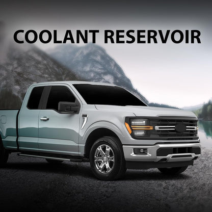 G-PLUS Coolant Reservoir Radiator Expansion Tank Compatible with Ford Expedition 2018-2024,Fit Ford F150 2015-2024,Fit Lincoln Navigator 2018-2024 FL3Z8A080A