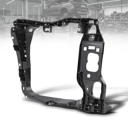 G-PLUS Front Left Side Intermediate Radiator Support Assembly w/ Bracket Compatible with Porsche Macan 2015-2018 95B805295 Direct OE Replacement Black